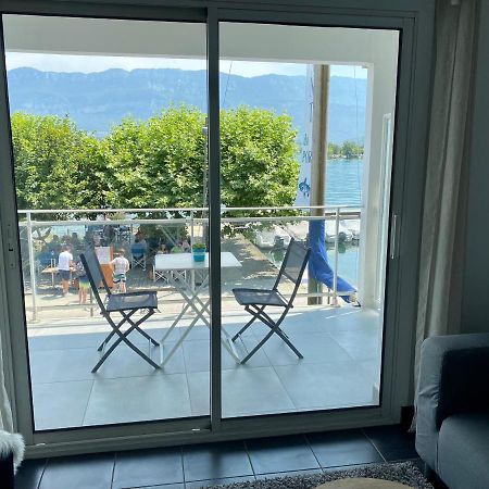 Pieds Dans L'Eau Au Lac Du Bourget Le Bourget-du-Lac Exteriér fotografie