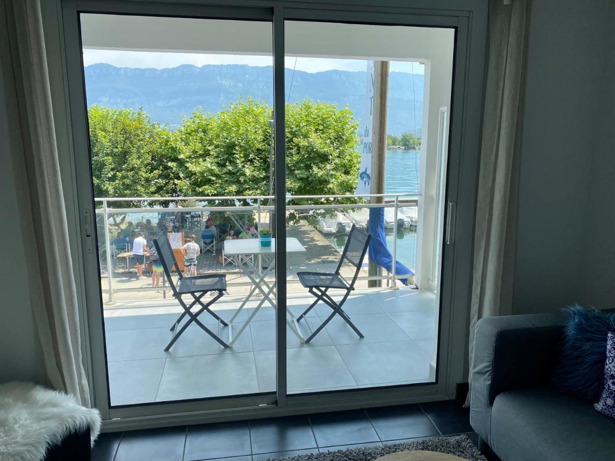 Pieds Dans L'Eau Au Lac Du Bourget Le Bourget-du-Lac Exteriér fotografie